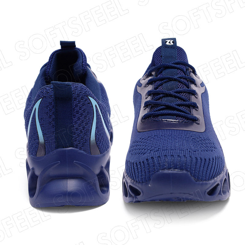 Softsfeel Women's Relieve Foot Pain Perfect Walking Shoes - Dark Blue