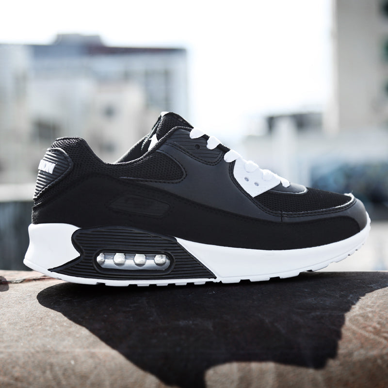 Women‘s Air Booster Walking Shoes Black&White