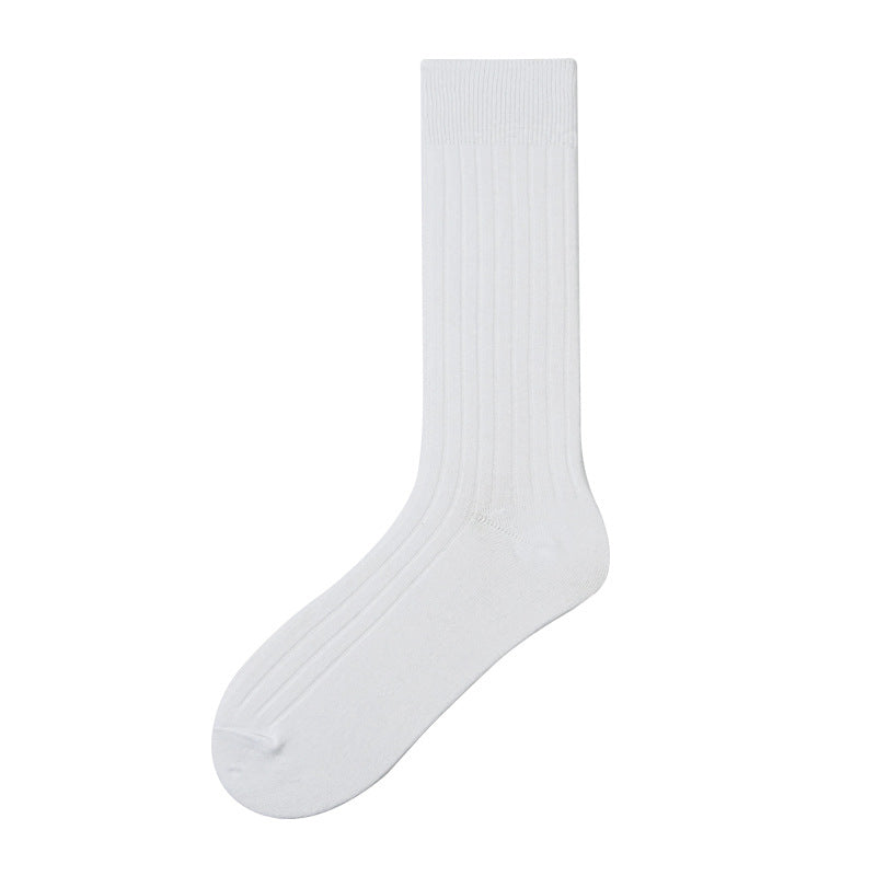 Men's Vertical Stripe Socks, 3-Pack Bundle