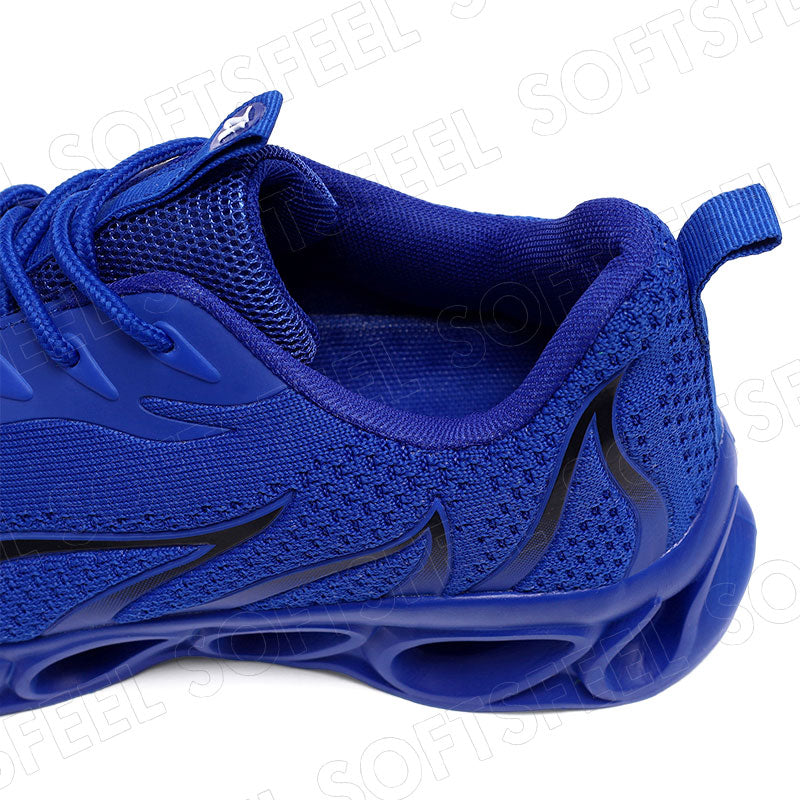 Softsfeel Women's Relieve Foot Pain Perfect Walking Shoes - Blue
