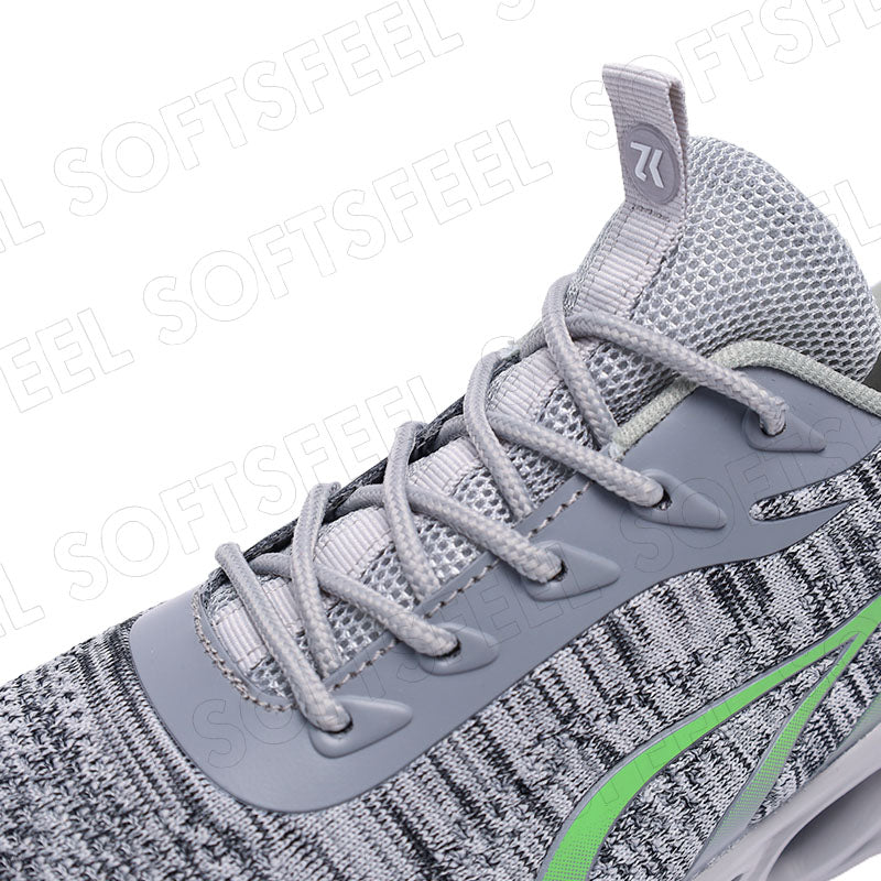 Softsfeel Men's Relieve Foot Pain Perfect Walking Shoes - Gray