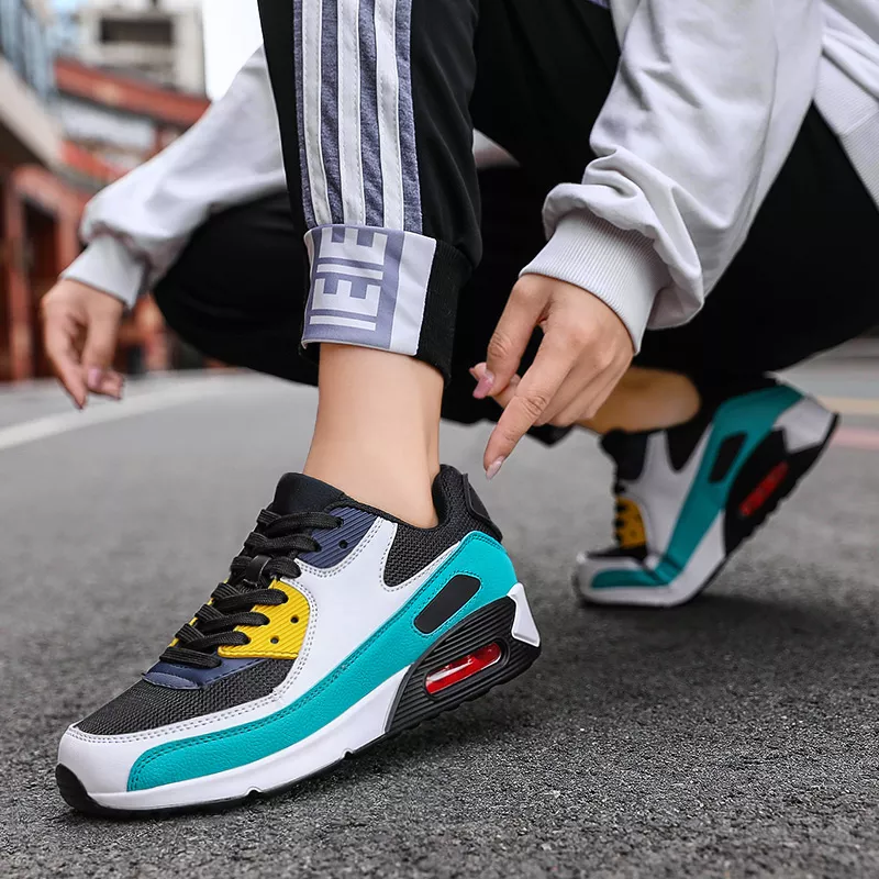 Women‘s Air Booster Walking Shoes Shiny Teal