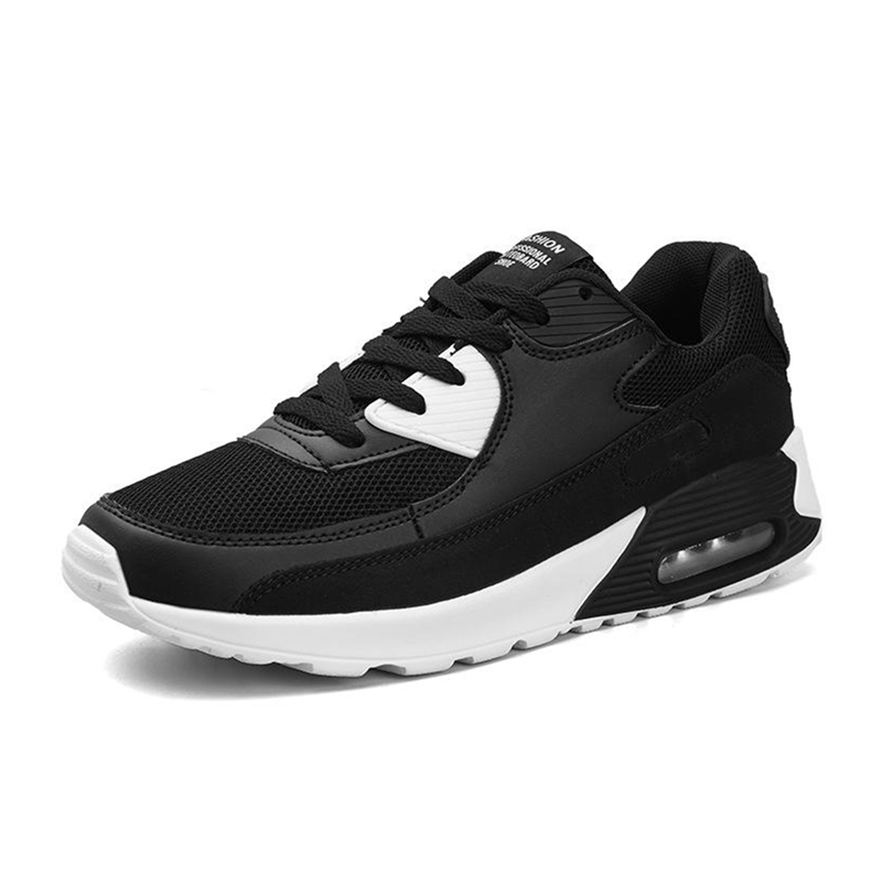 Women‘s Air Booster Walking Shoes Black&White
