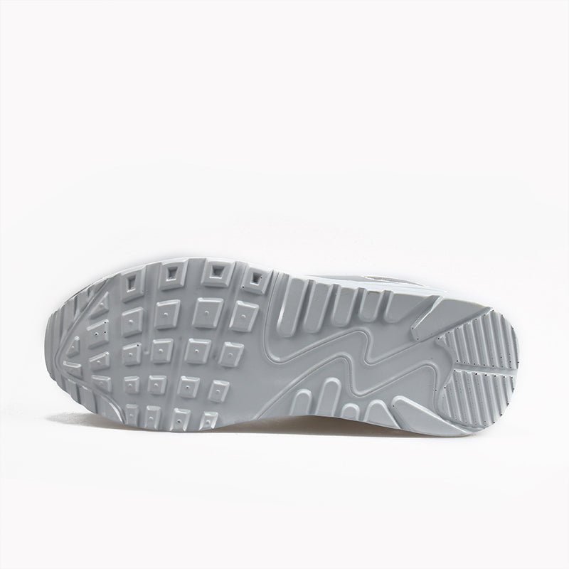Women‘s Air Booster Walking Shoes Shiny Silver