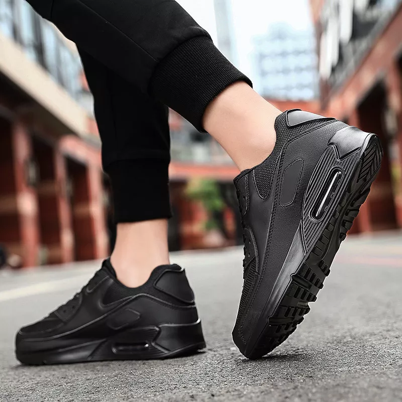 Women‘s Air Booster Walking Shoes All Black