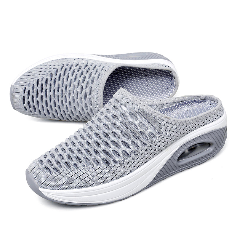 Softsfeel Women's Relieve Foot Pain Perfect Walking Sandals - Gray