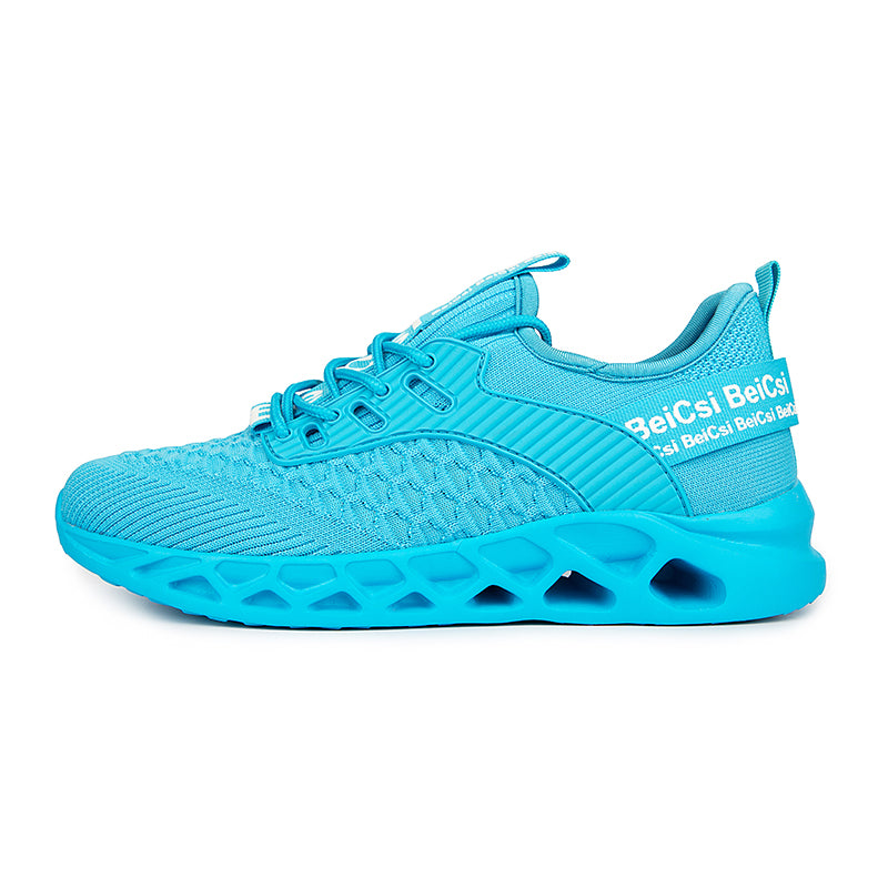 Softsfeel Women's Relieve Foot Pain Perfect Walking Shoes - Lake Blue
