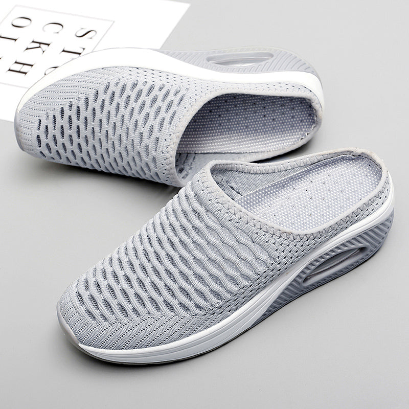 Softsfeel Women's Relieve Foot Pain Perfect Walking Sandals - Gray