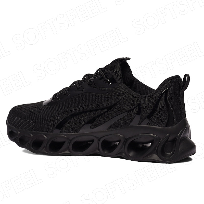 Softsfeel Women's Relieve Foot Pain Perfect Walking Shoes - Black