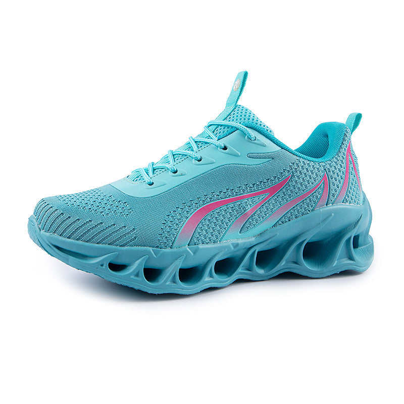 Softsfeel Women's Relieve Foot Pain Perfect Walking Shoes - Sky Blue