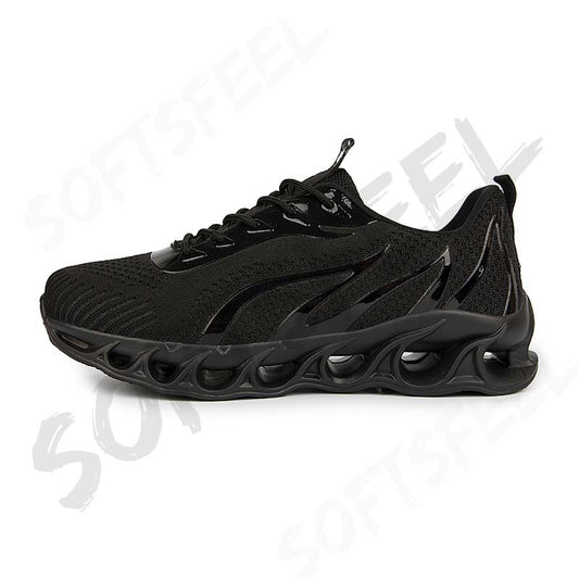 Softsfeel Women's Relieve Foot Pain Perfect Walking Shoes - Black