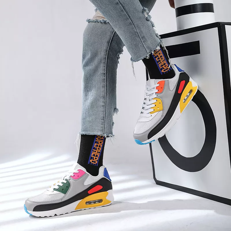 Women‘s Air Booster Walking Shoes Multi-Color