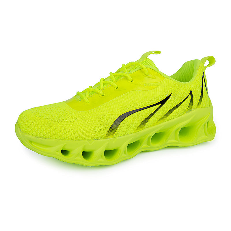 Softsfeel Women's Relieve Foot Pain Perfect Walking Shoes - Fluorescent Green
