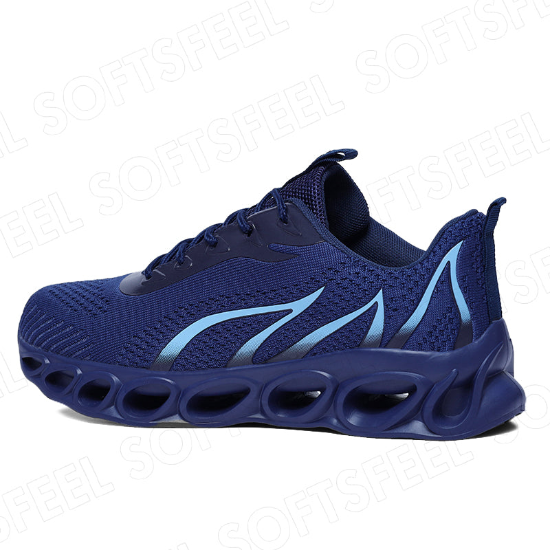 Softsfeel Women's Relieve Foot Pain Perfect Walking Shoes - Dark Blue
