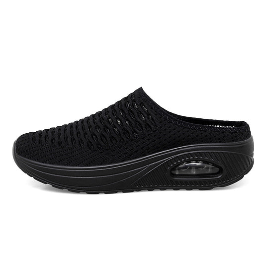 Softsfeel Women's Relieve Foot Pain Perfect Walking Sandals - Black