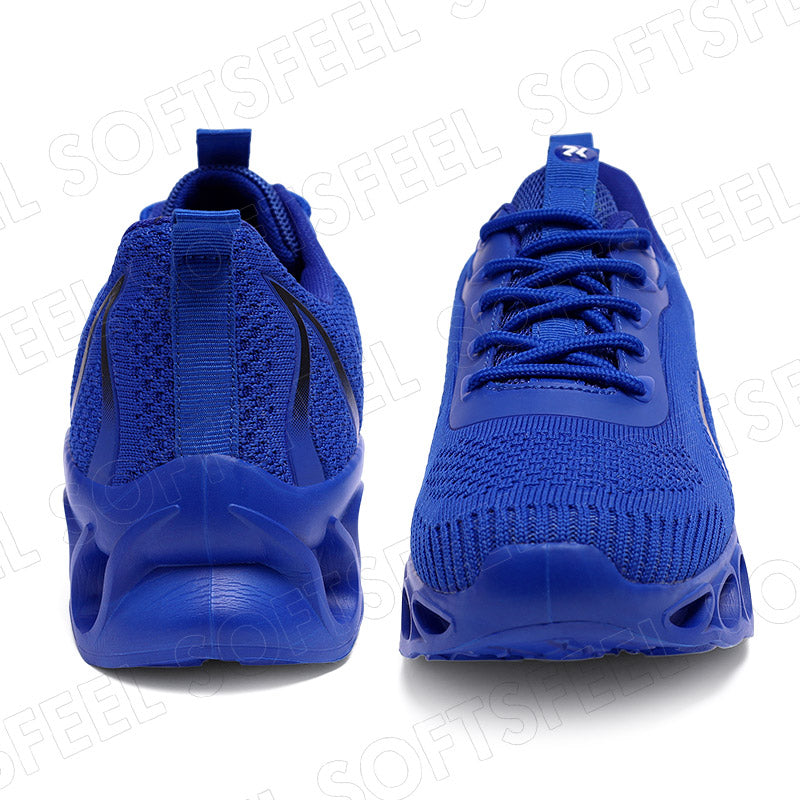 Softsfeel Women's Relieve Foot Pain Perfect Walking Shoes - Blue
