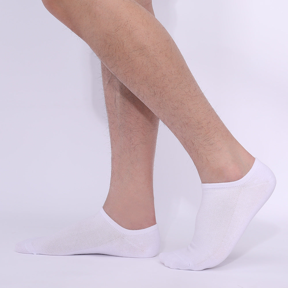 Men's No Show Socks, 3-Pack Bundle
