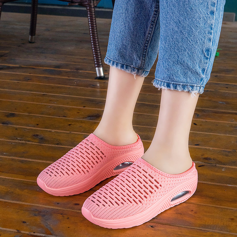 Softsfeel Women's Relieve Foot Pain Perfect Walking Sandals - Pink