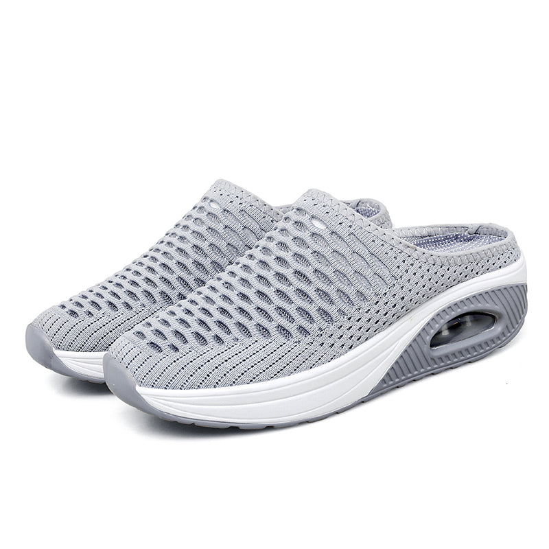 Softsfeel Women's Relieve Foot Pain Perfect Walking Sandals - Gray