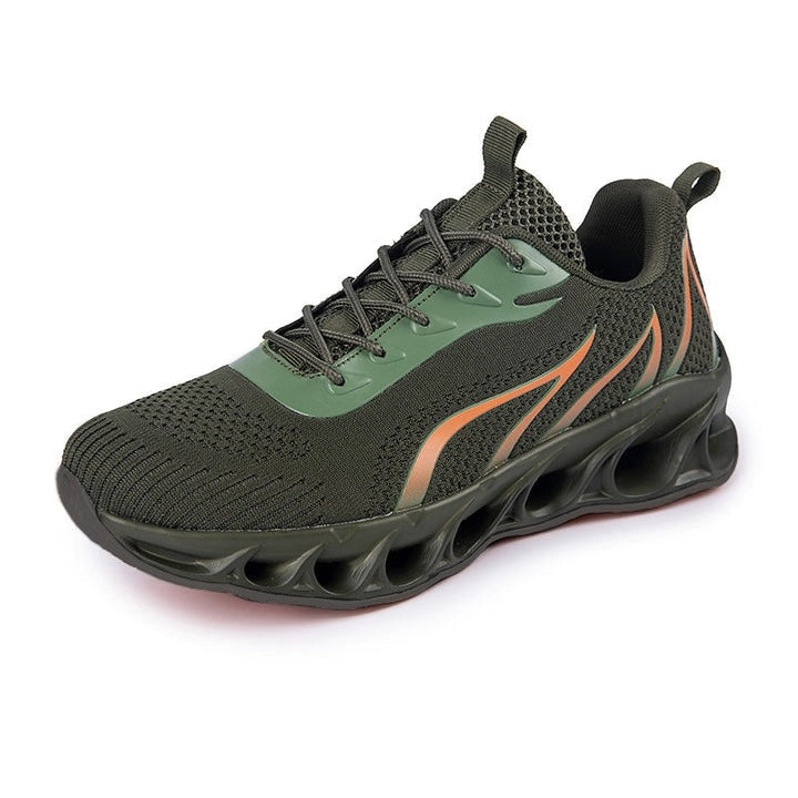 Softsfeel Men's Relieve Foot Pain Perfect Walking Shoes - Army Green