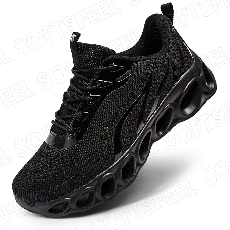 Softsfeel Women's Relieve Foot Pain Perfect Walking Shoes - Black