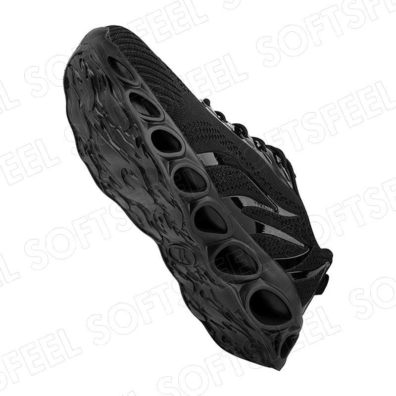 Softsfeel Women's Relieve Foot Pain Perfect Walking Shoes - Black