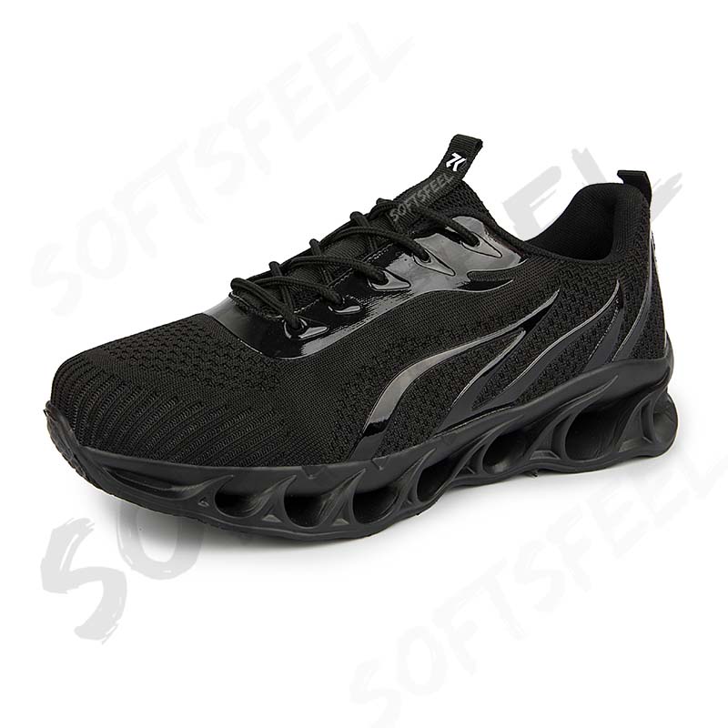Softsfeel Women's Relieve Foot Pain Perfect Walking Shoes - Black