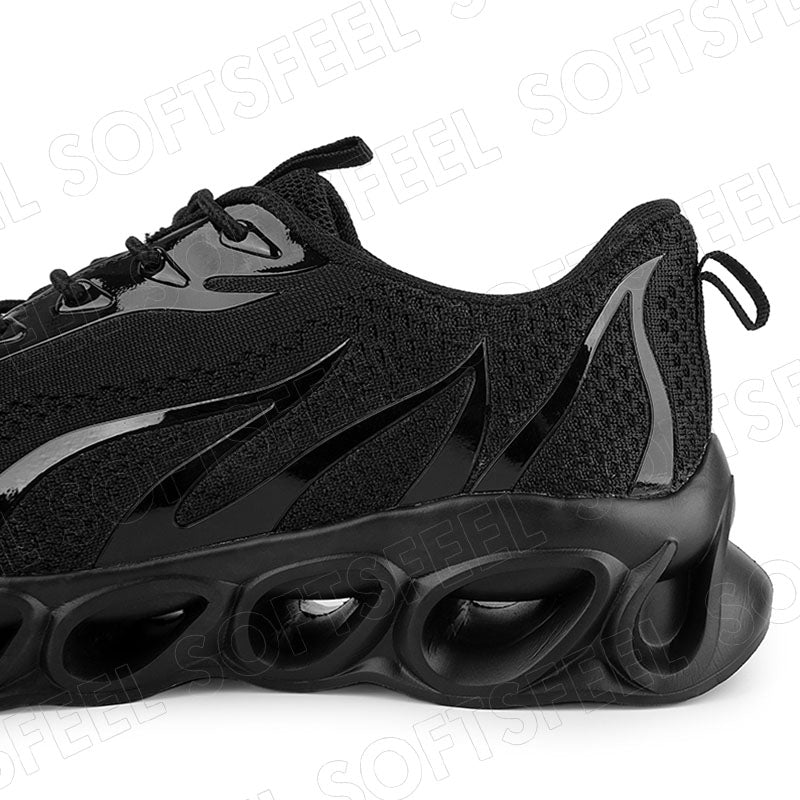 Softsfeel Women's Relieve Foot Pain Perfect Walking Shoes - Black
