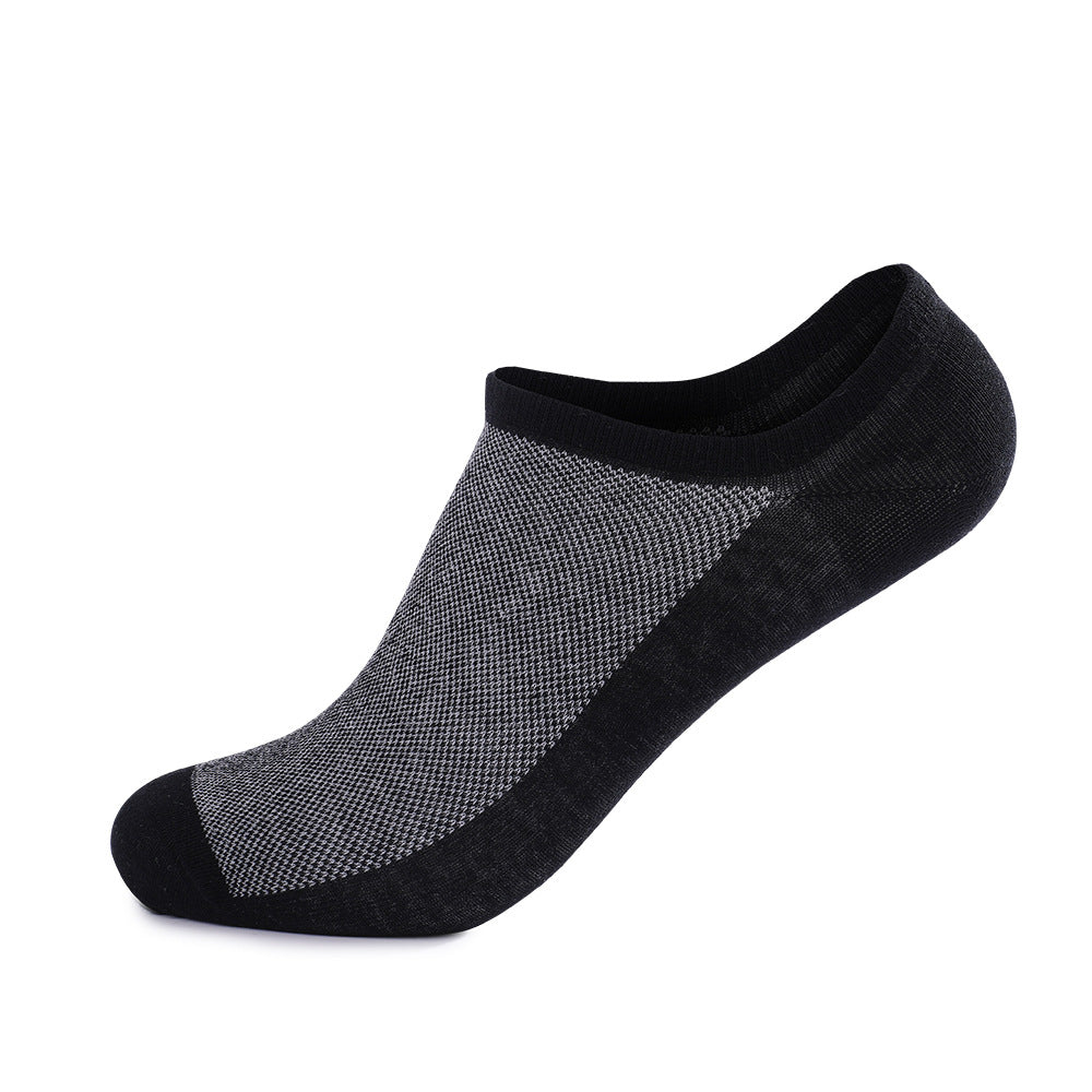 Men's No Show Socks, 3-Pack Bundle