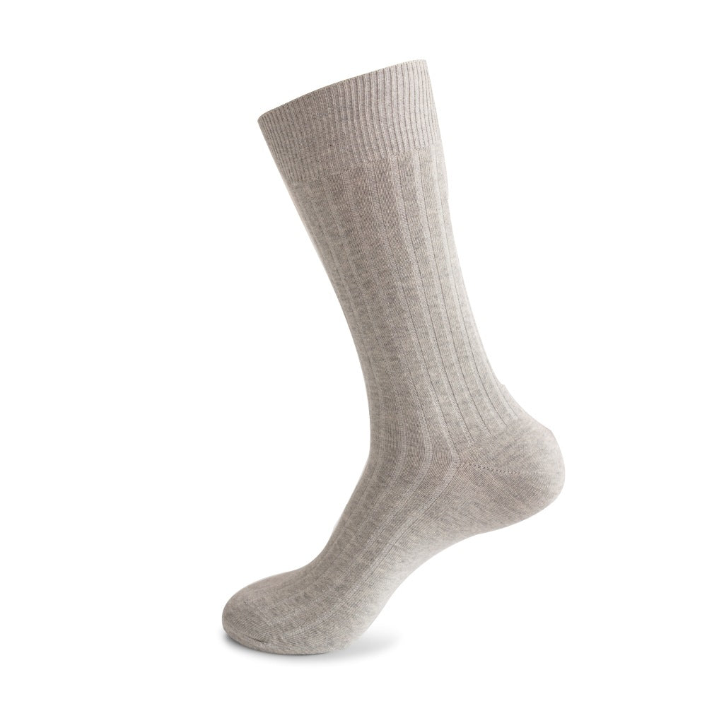 Men's Vertical Stripe Socks, 3-Pack Bundle