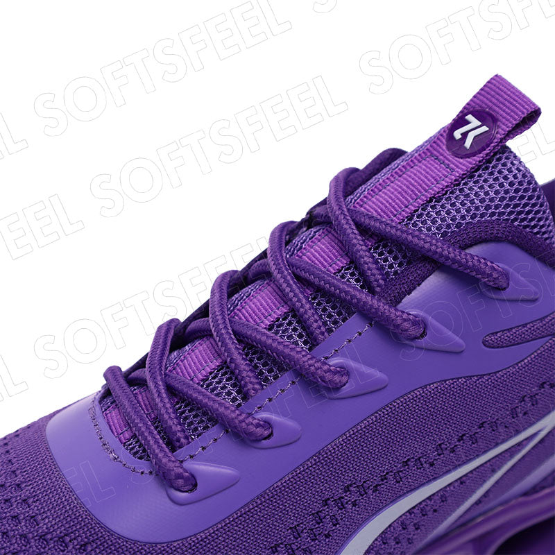 Softsfeel Men's Relieve Foot Pain Perfect Walking Shoes - Purple