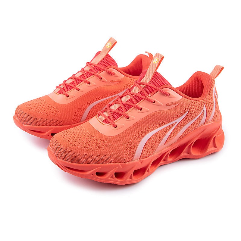 Softsfeel Men's Relieve Foot Pain Perfect Walking Shoes - Orange