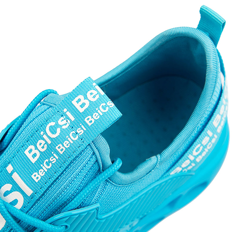 Softsfeel Men's Relieve Foot Pain Perfect Walking Shoes - Lake Blue