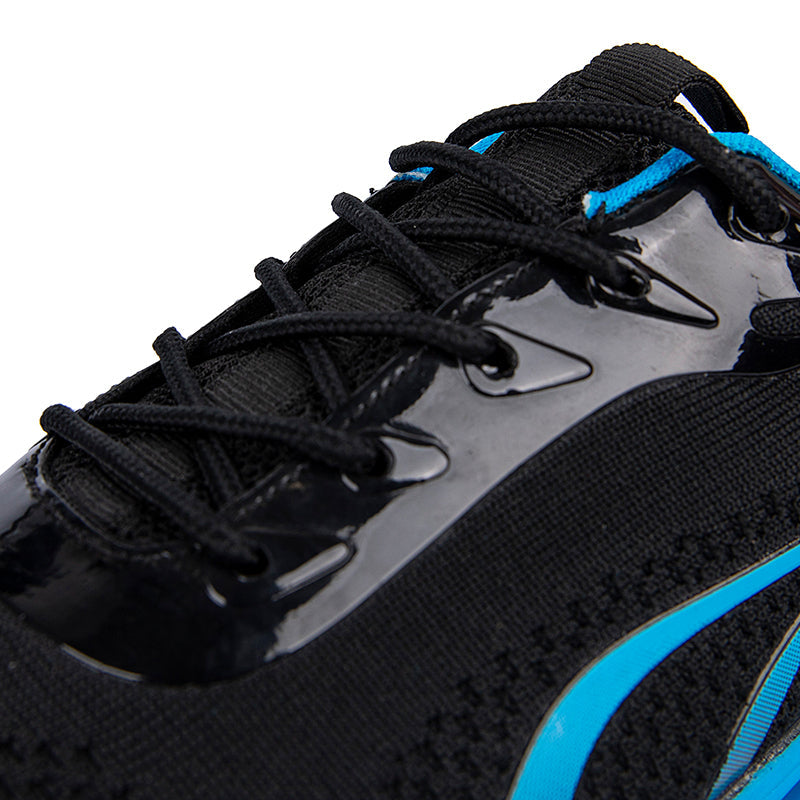 Softsfeel Men's Relieve Foot Pain Perfect Walking Shoes - Black Blue
