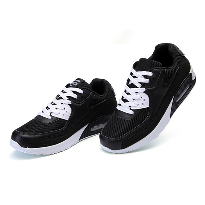 Women‘s Air Booster Walking Shoes Black&White