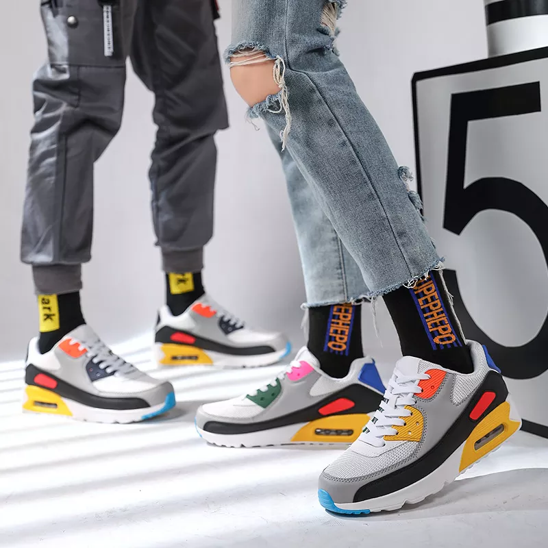 Women‘s Air Booster Walking Shoes Multi-Color