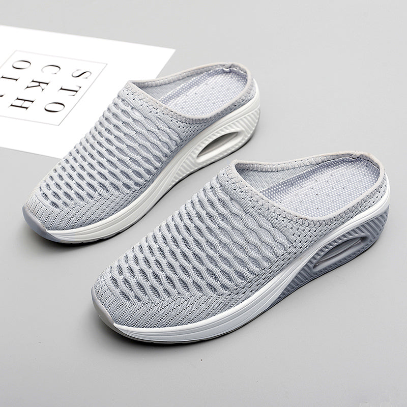 Softsfeel Women's Relieve Foot Pain Perfect Walking Sandals - Gray