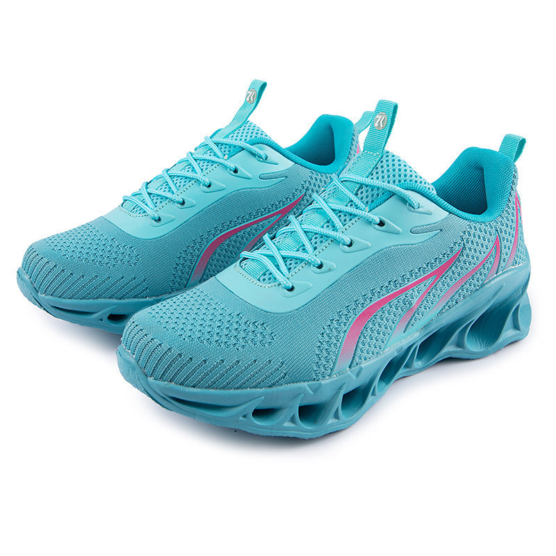Softsfeel Women's Relieve Foot Pain Perfect Walking Shoes - Sky Blue