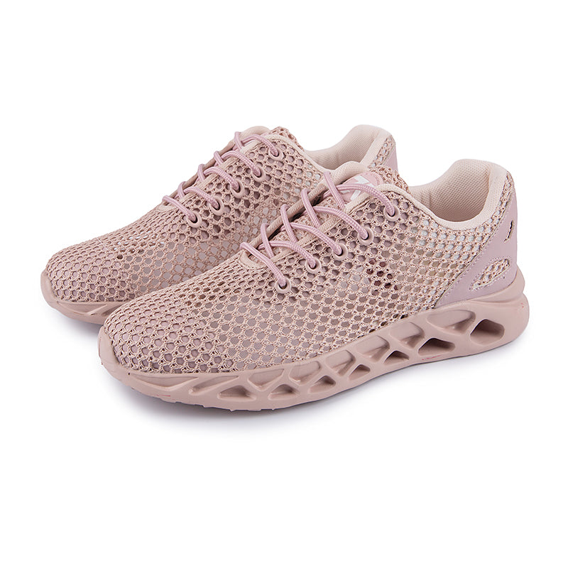 Softsfeel Cool Women's Relieve Foot Pain Perfect Walking Shoes - Pink