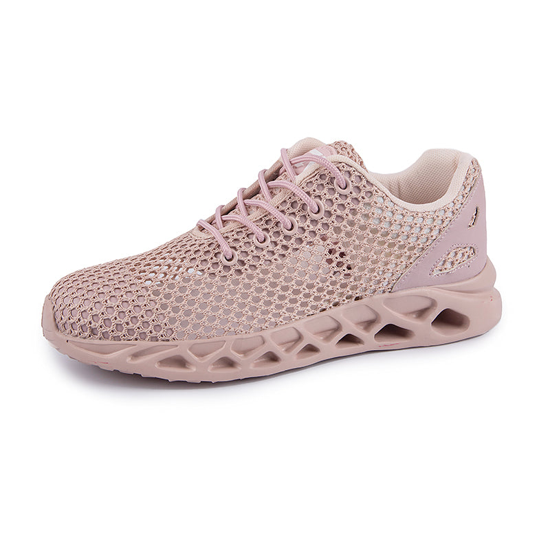 Softsfeel Cool Women's Relieve Foot Pain Perfect Walking Shoes - Pink