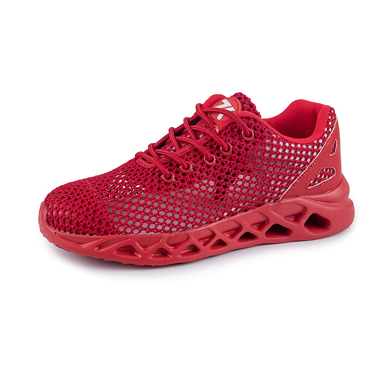 Softsfeel Cool Women's Relieve Foot Pain Perfect Walking Shoes - Red