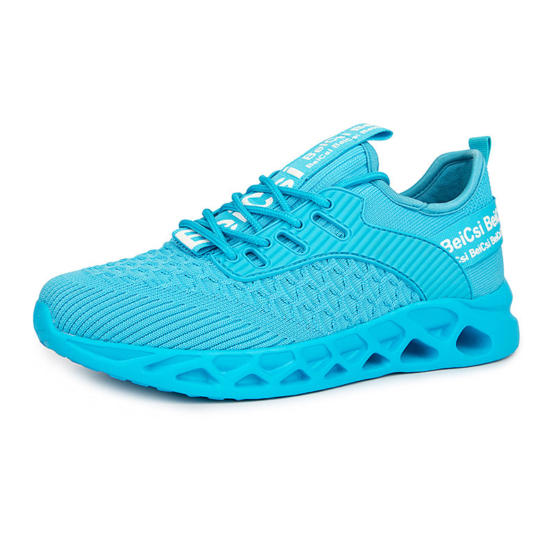 Softsfeel Men's Relieve Foot Pain Perfect Walking Shoes - Lake Blue