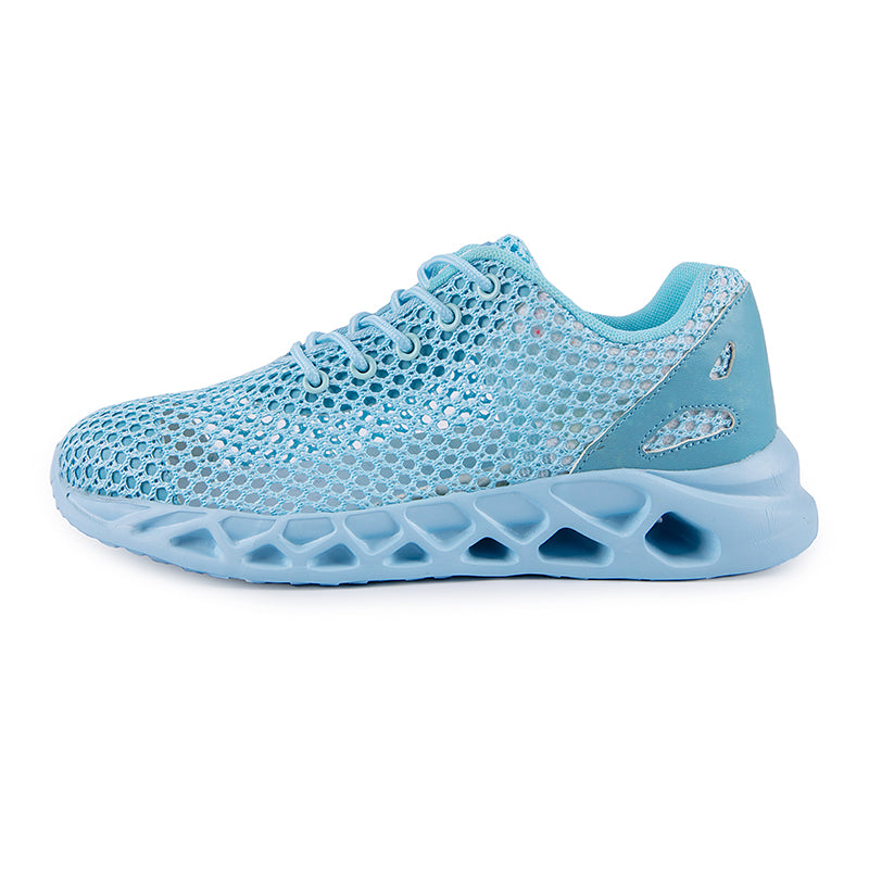 Softsfeel Cool Women's Relieve Foot Pain Perfect Walking Shoes - Sky Blue