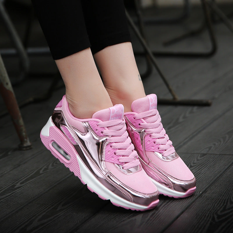 Women‘s Air Booster Walking Shoes Shiny Pink