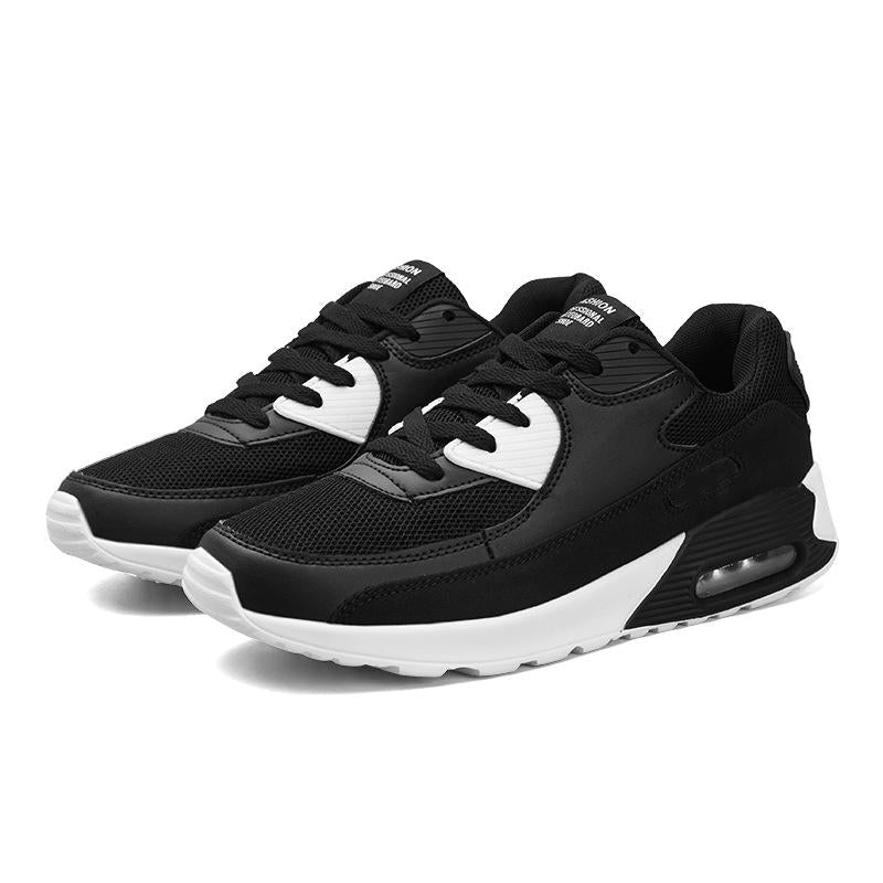 Women‘s Air Booster Walking Shoes Black&White