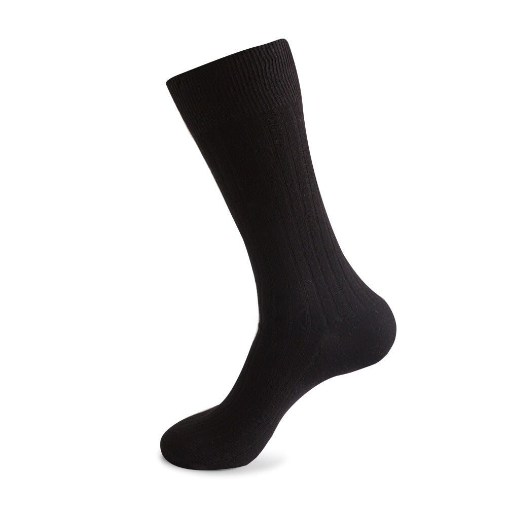 Men's Vertical Stripe Socks, 3-Pack Bundle