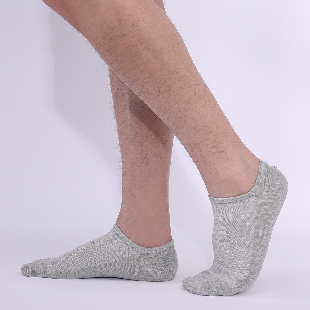 Men's No Show Socks, 3-Pack Bundle