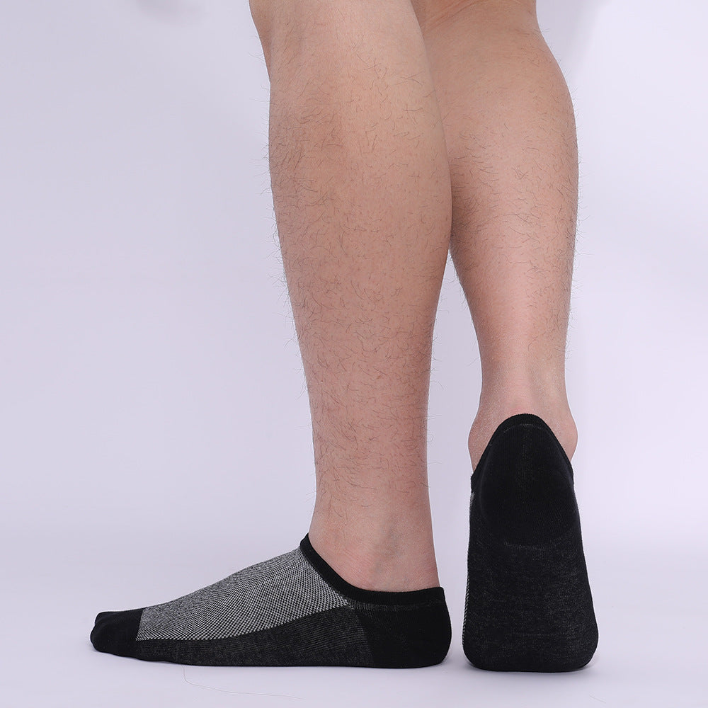Men's No Show Socks, 3-Pack Bundle