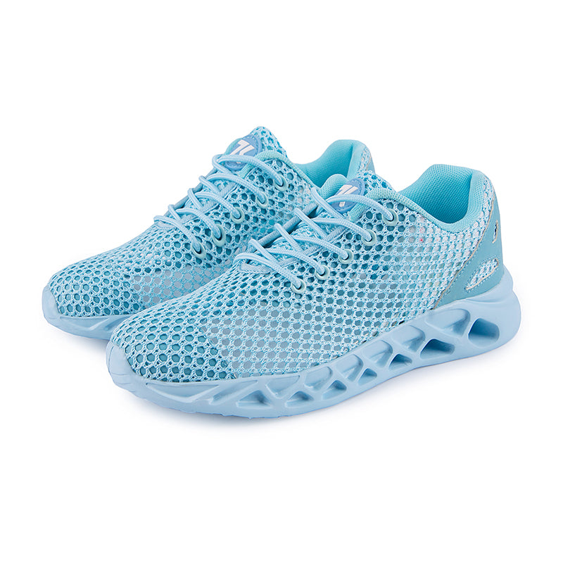 Softsfeel Cool Women's Relieve Foot Pain Perfect Walking Shoes - Sky Blue